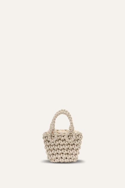 Nautical Chic Mini Bucket Bag