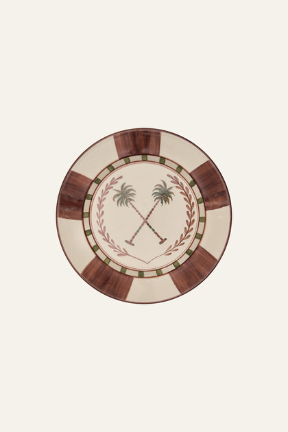 Palm Dance Dessert Plate Set of 2
